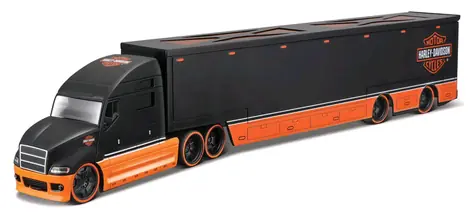 Maisto Harley-Davidson Haulers černá / měřítko 1:64 / od 8 let 