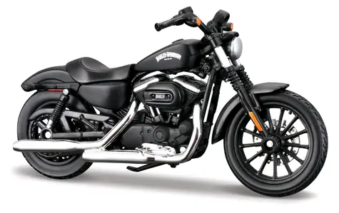 Maisto HD 2014 Sportster Iron 883 blister box matně černá / měřítko 1:18 / od 3 let 