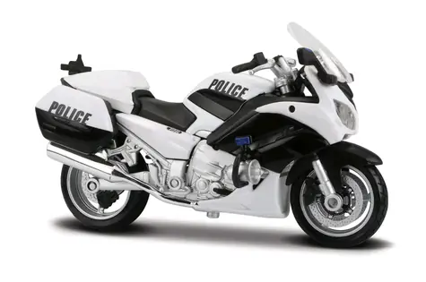 Maisto YAMAHA FJR 1300A Generic police bílá / měřítko 1:18 / od 3 let 