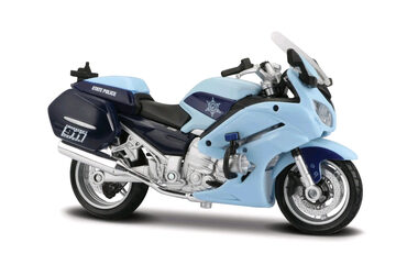 Maisto YAMAHA FJR 1300A US - State Trooper modrá / měřítko 1:18 / od 3 let 