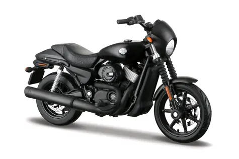 Maisto HARLEY DAVIDSON 2015 Street 750 černá / měřítko 1:12 / od 3 let 