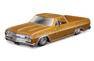Maisto Design Lowriders - 1965 Chevrolet El Camino hnědá / měřítko 1:25 / od 3 let 