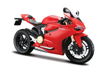 Maisto - ASSEMBLY LINE Ducati 1199 Panigale červená / měřítko 1:12 / od 8 let 