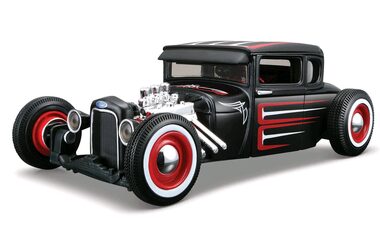 Maisto - ASSEMBLY LINE 1929 Ford Model A černá / měřítko 1:24 / od 8 let 