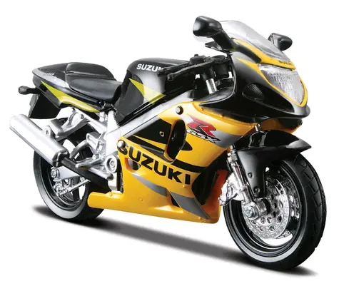 Maisto Suzuki GSX-R600 žlutá / měřítko 1:18 / od 3 let 