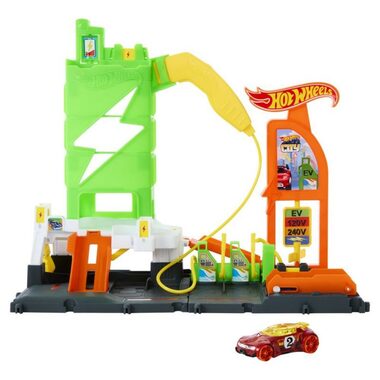 Mattel Hot Wheels City Super nabíjecí stanice / od 4 let
