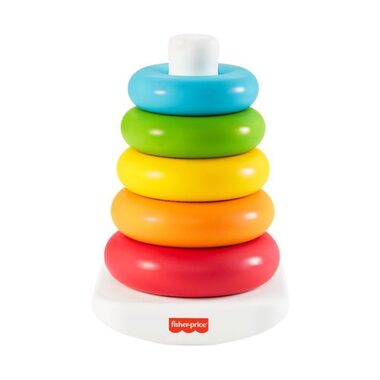 Fisher Price Eco kroužky na tyči / od 6 měsíců