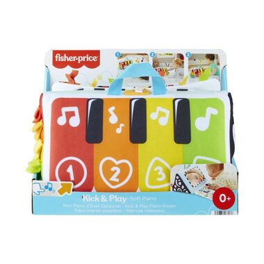 Fisher Price Měkké piano se zrcátkem / od 0 měsíců