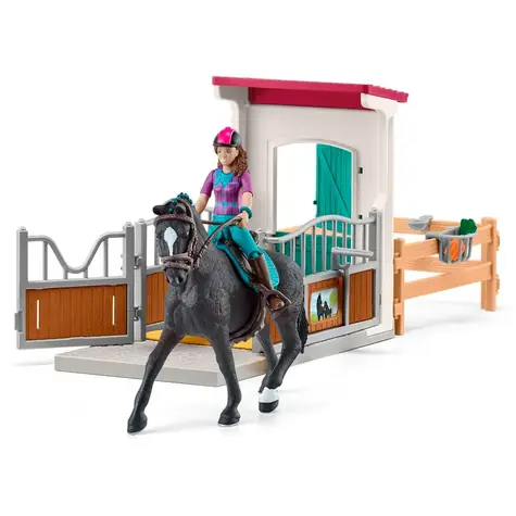 Schleich Horse Club 42709 Box pro koně Lisa a Storm / od 3 let 
