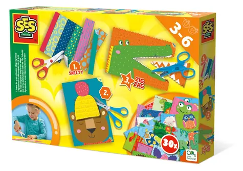 SES Vystřihování  - set pro začátečníky / od 3 let 