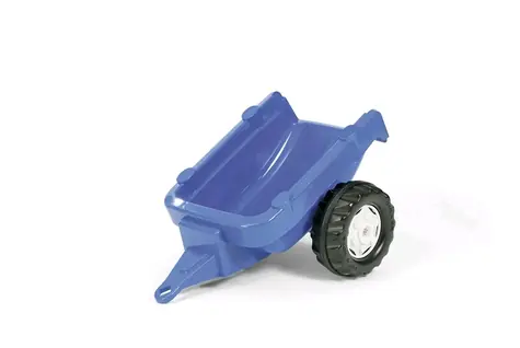 Rollytoys Vlečka za traktor 1osá - modrá / od 3 let 