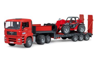 Bruder 02774 MAN podvalník a teleskopický nakladač / od 3 let 