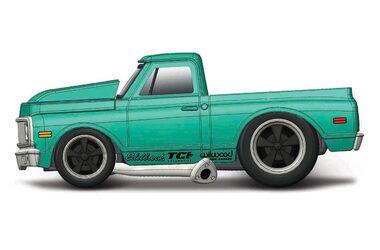 Maisto Muscle Machines - 1972 Chevrolet C10 Pickup / měření 1:64 / od 8 let 