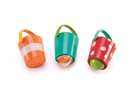 Hape Hračky do vody - Veselé kbelíky set / od 12 měsíců 