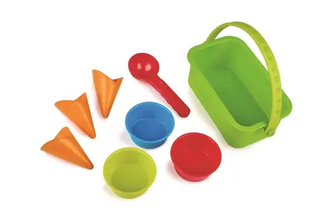 Hape Hračky na písek - Zmrzlinářský set / od 18 měsíců 