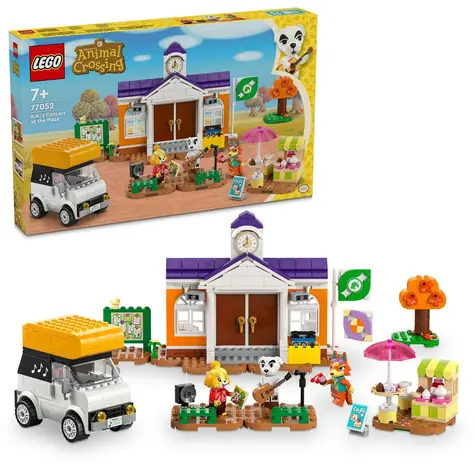 LEGO® Animal Crossing™ 77052 K.K. a koncert na náměstí / Počet dílků: 550 / od 7 let