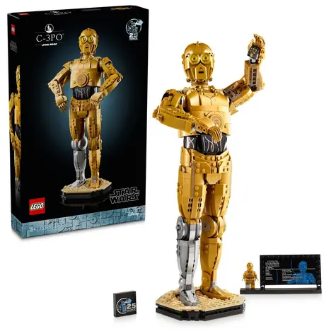 LEGO® Star Wars™ 75398 C-3PO™ / Počet dílků: 1138 / od 18 let