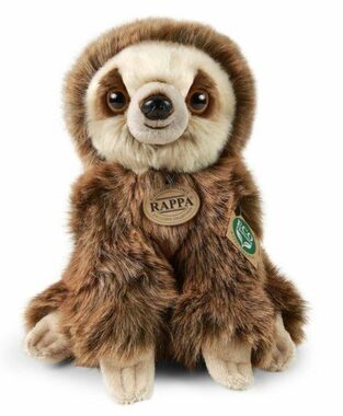 RAPPA Plyšový lenochod sedící 25 cm / ECO-FRIENDLY / od 0 měsíců 