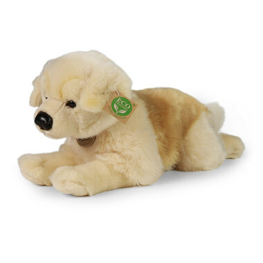 RAPPA Plyšový pes Zlatý Retrívr ležící 39 cm / ECO-FRIENDLY / od 0 měsíců 