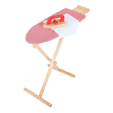 Bigjigs Toys Dřevěné žehlicí prkno s žehličkou / od 3 let
