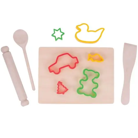Bigjigs Toys pečicí set s vykrajovátky / od 3 let