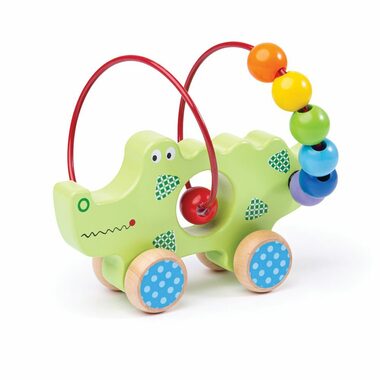 Bigjigs Baby Motorický labyrint krokodýl / od 1 roku