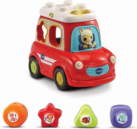 Vtech Červené mluvící auto / CZ verze / od 12 měsíců 