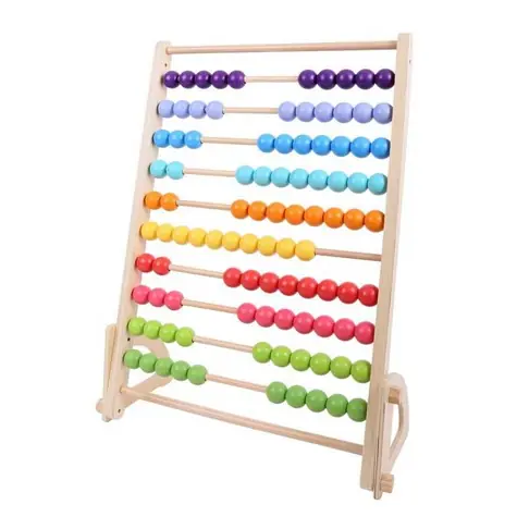 Bigjigs Baby Obrovské dřevěné počítadlo / od 2 let