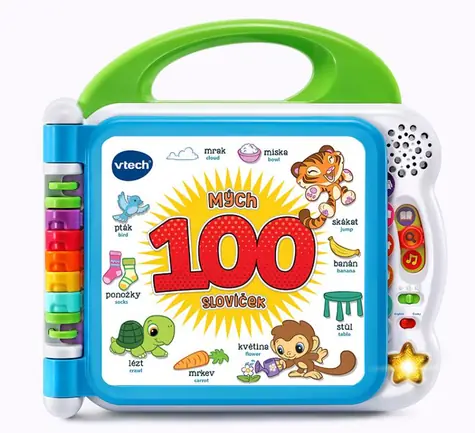 Vtech Mých 100 slovíček / CZ verze / od 18 měsíců 
