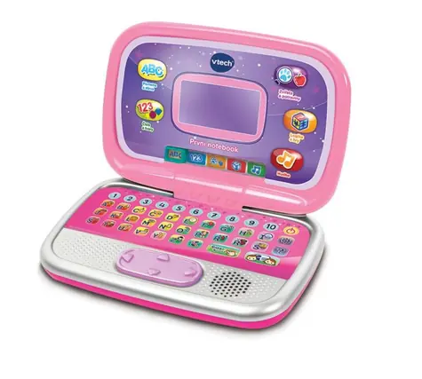Vtech První notebook růžová / CZ verze / od 3 let 