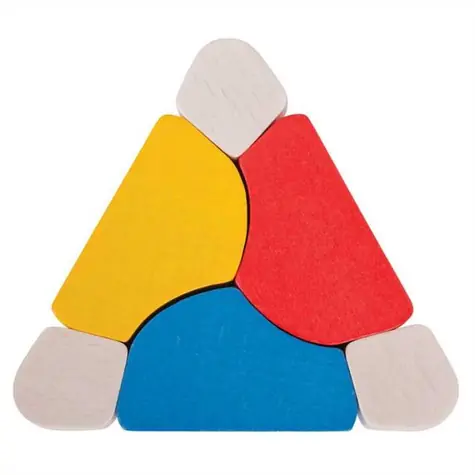 Bigjigs Baby Triangl twister / od 0 let