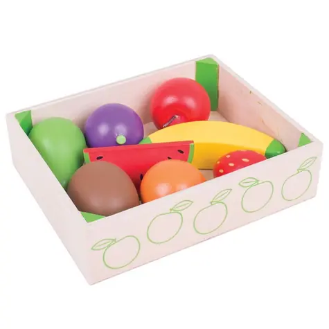 Bigjigs Toys Krabička s ovocem / od 18 měsíců
