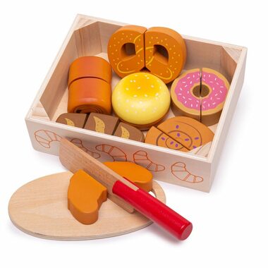 Bigjigs Toys Krájecí pečivo v krabičce / od 18 měsíců