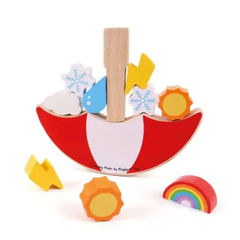 Bigjigs Toys Balanční hra Počasí / od 2 let