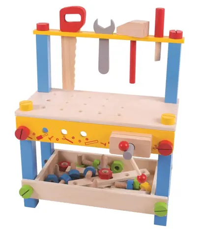 Bigjigs Toys Můj první pracovní stůl / od 3 let