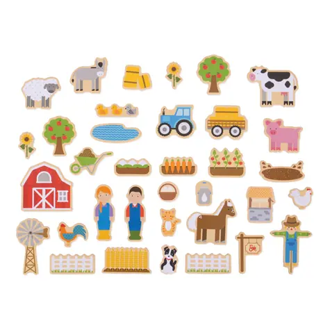 Bigjigs Toys Magnetky farma / od 3 let
