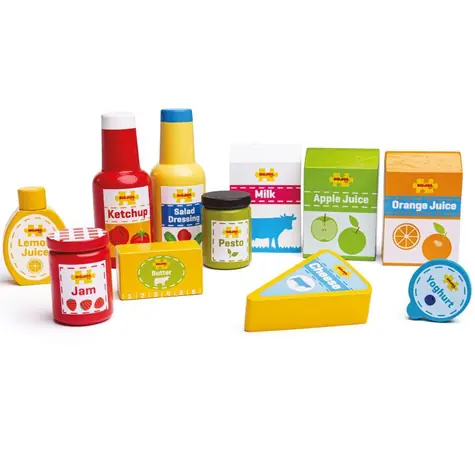Bigjigs Toys Sada čerstvých potravin / od 3 let