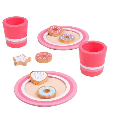 Bigjigs Toys Set na sušenky s mlékem / od 3 let
