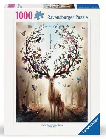 Ravensburger Bájný jelen / 1000 dílků / od 14 let