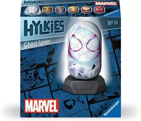 Ravensburger Hylkies: Marvel: Ghost Spider / 3D Puzzle / od 6 let