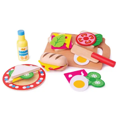 Bigjigs Toys Sendvičový set / od 3 let