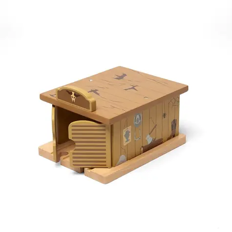 Bigjigs Rail Tunel Western saloon / od 2 let