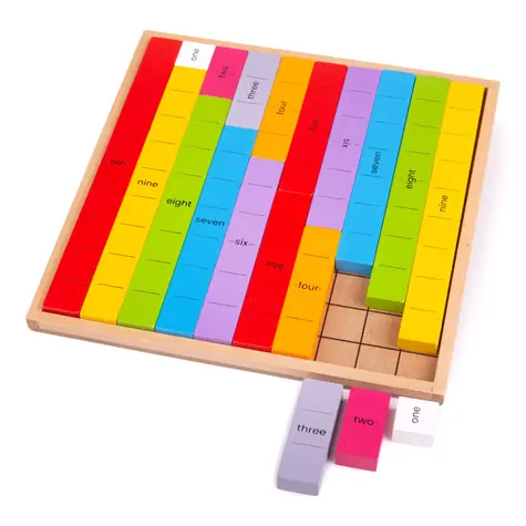 Bigjigs Toys Didaktická tabulka Desítky / od 3 let