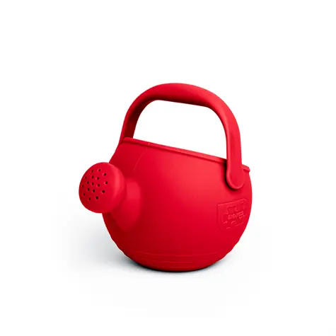 Bigjigs Toys Silikonová konvička Cherry červená / od 18 měsíců