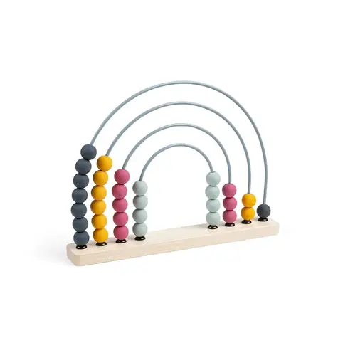 Bigjigs Toys Dřevěné počítadlo Duha / od 12 měsíců