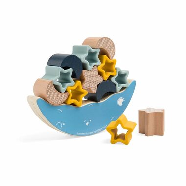 Bigjigs Toys Motorická hra balancující měsíc / od 12 měsíců  