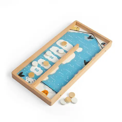 Bigjigs Toys Hra s puky na ledě / od 3 let