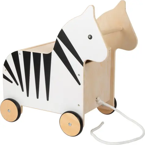 Small Foot Box na hračky Zebra „Wildlife“ / od 12 měsíců