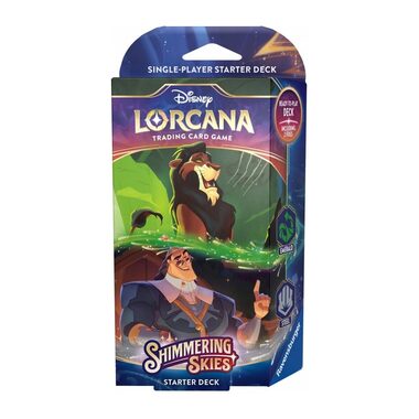 Disney Lorcana: Shimmering Skies - Starter Deck Emerald & Steel / od 8 let