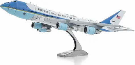 Metal Earth 3D Puzzle Air Force One / 39 dílků / od 14 let